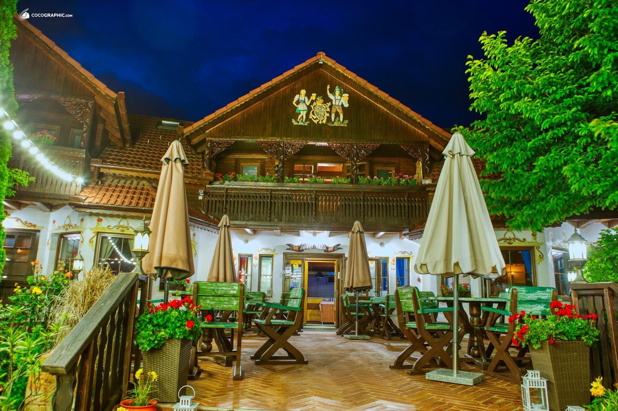 Pensiunea Apfelhaus Cisnădioara Esterno foto