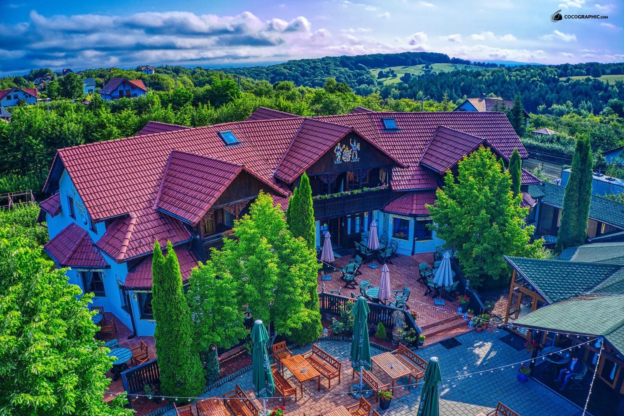 Pensiunea Apfelhaus Cisnădioara Esterno foto